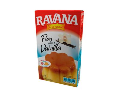 FLAN RAVANA VAINILLA 60 GR