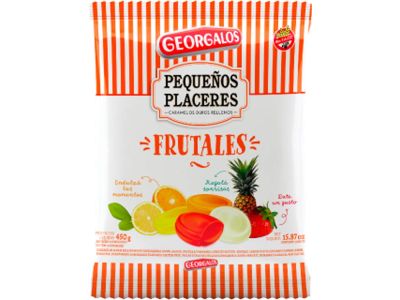 CARAMELOS GEORGALOS RELLENOS FRUTALES 450 gr