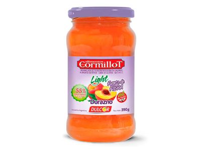 MERMELADA CORMILLOT DURAZNO LIGHT 390 GR