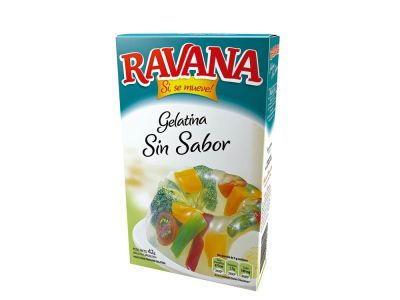 GELATINA RAVANA SIN SABOR 42 GR