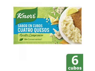 SABORIZADOR KNORR 4 QUESOS 4 UN