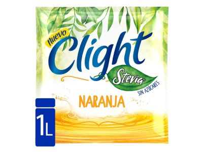 JUGO CLIGHT STEVIA NARANJA 7,5 GR