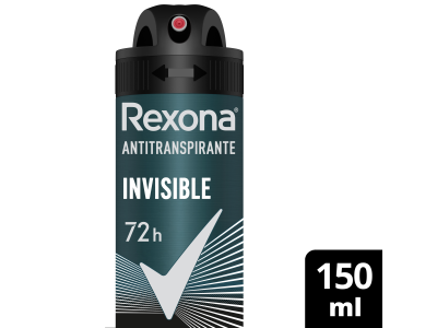 ANTITRANSPIRANTE MASCULINO REXONA INVISIBLE 150 ML