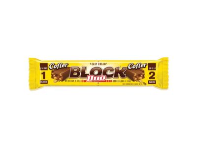 CHOCOLATE COFLER BLOCK DUO 76 gr