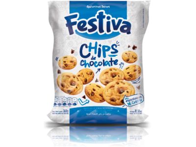 GALLETITAS FESTIVA CON CHIPS DE CHOCOLATE 300 GR