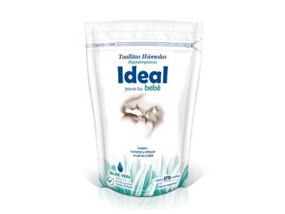 TOALLITAS HUMEDAS IDEAL ALOE VERA REPUESTO 70 UN