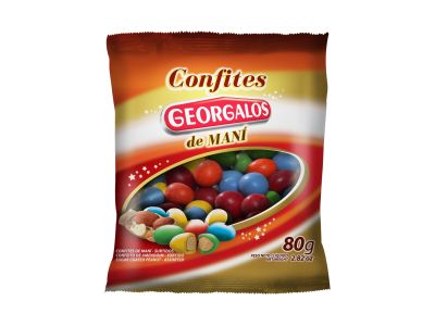 CONFITES GEORGALOS MANI 80 GR