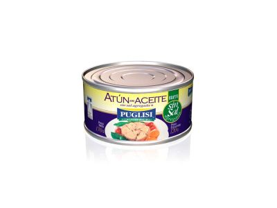 ATUN PUGLISI ACEITE SIN SAL 170 GR