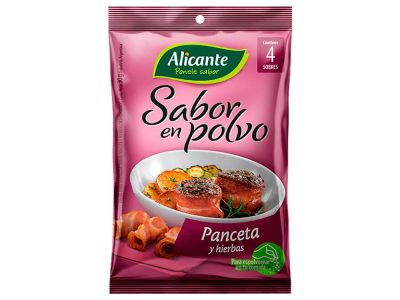 SABORIZADO ALICANTE PANCETA Y HIERBAS 12x7,5 GR