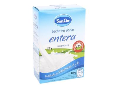 LECHE EN POLVO SANCOR ENTERA 400 GR