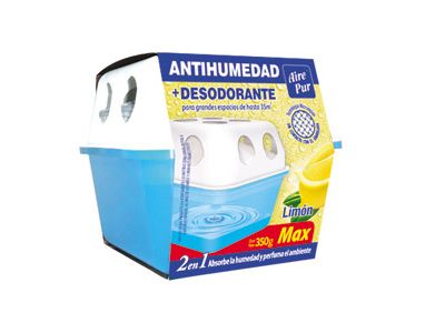 DESODORANTE AMBIENTE AIRE PUR ANTIHUMEDAD LIMON 250 GR