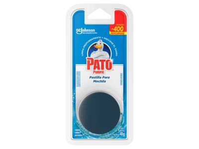 DESODORANTE PARA INODOROS PATO BLOQUE MOCHILA 40 GR