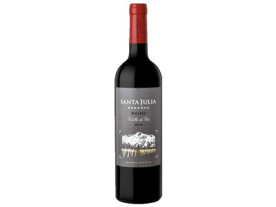 VINO SANTA JULIA MALBEC RESERVA 750 CC