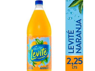 AGUA LEVITE NARANJA 2,5 2,25 LT