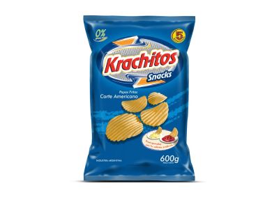 PAPAS FRITAS KRACHITOS CORTE AMERICANO 480 / 420 GR