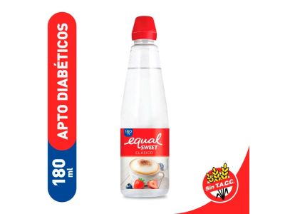 EDULCORANTE EQUALSWEET LIQUIDO 180 CC