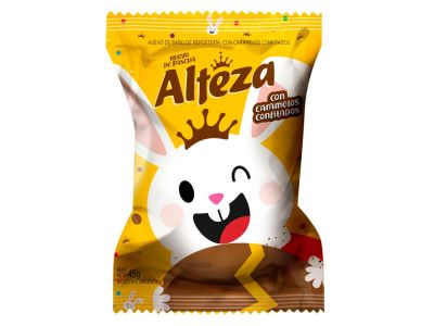 HUEVO DE PASCUA ALTEZZA CON CONFITES 45 GR