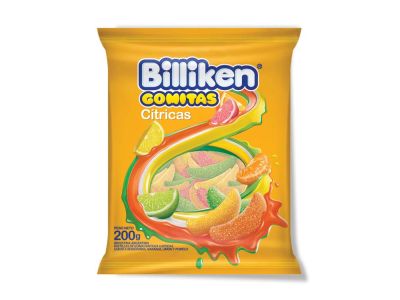 GOMITAS BILLIKEN CITRICAS 220 GR