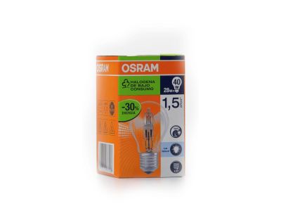 LAMPARA OSRAM CLASSIC HALOGENA 28 WT