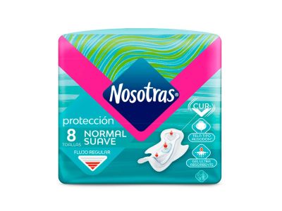 TOALLITAS FEMENINAS NOSOTRAS NORMAL 8 UN