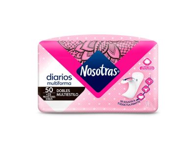 PROTECTORES FEMENINOS NOSOTRAS DOBLE 25 UN