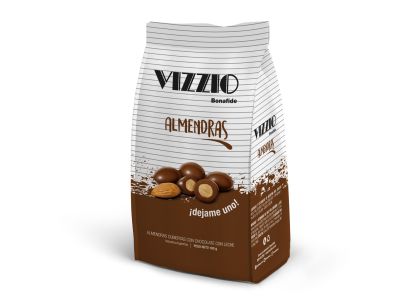 CHOCOLATE VIZZIO ALMENDRAS ESTUCHE 80 GR