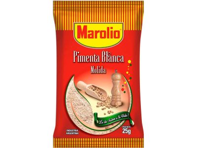 PIMIENTA MAROLIO BLANCA MOLIDA 25 GR