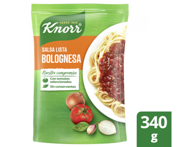 SALSA KNORR BOLOGNESA 340 GR