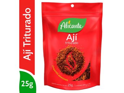 AJI MOLIDO ALICANTE TRITURADO 25 GR