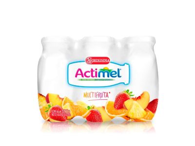 YOGHURT ACTIMEL MULTIFRUTA 6X100 GR