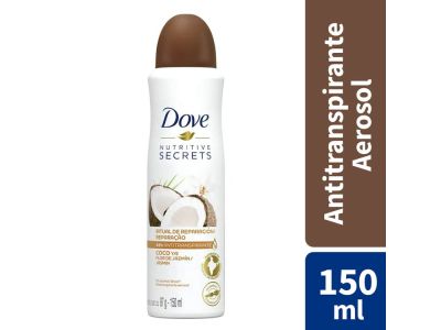 ANTITRANSPIRANTE FEMENINO DOVE COCO 150 ML