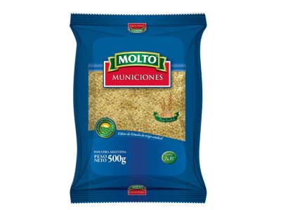 FIDEOS MOLTO MUNICION 500 GR