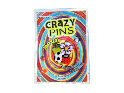 PINS CRAZY SOBRE PARA COLECCIONAR 2 UN