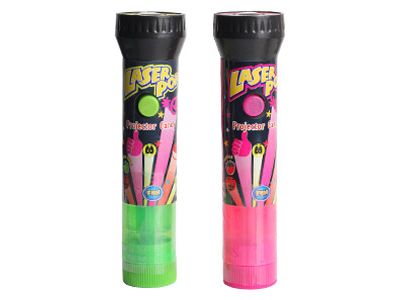 CHUPETINES LASER POP LINTERNA