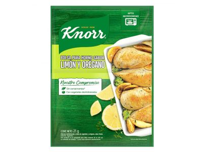 SABORIZADOR KNORR POLLO LIMON OREGANO 25 GR