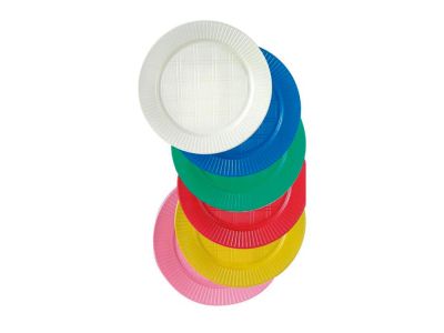 PLATO BAN PLASTICO DESCARTABLE 22CM 50 UN