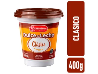 DULCE DE LECHE LA SERENISIMA CLASICO 400 GR