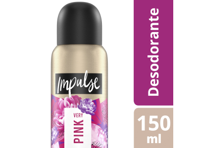 DESODORANTE FEMENINO IMPULSE VERY PINK 107 GR