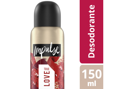 DESODORANTE FEMENINO IMPULSE TRUE LOVE 150 ML