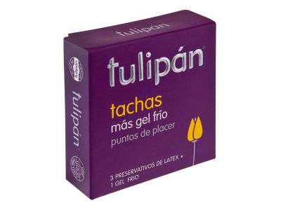 PRESERVATIVO TULIPAN TACHAS 3 UN