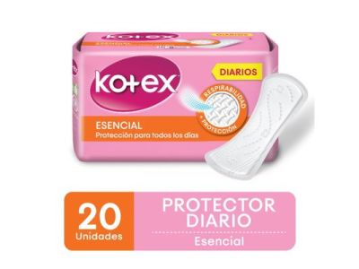 PROTECTORES FEMENINOS KOTEX ANATOMICA SIN PERFUME 20 UN