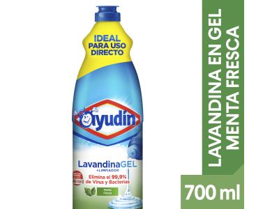 LAVANDINA AYUDIN GEL MENTA 700 ML