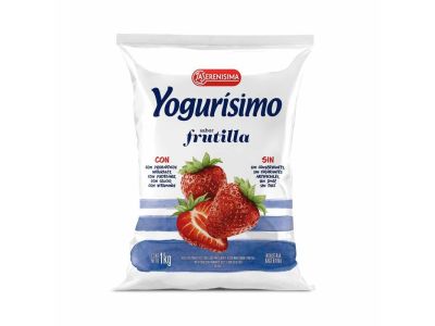 YOGHURT YOGURISIMO FRUTILLA SACHET 1,1 LT