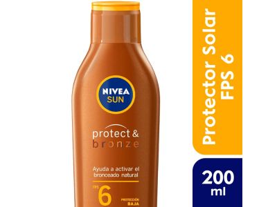 BRONCEADOR NIVEA FACTOR 6 200 ML