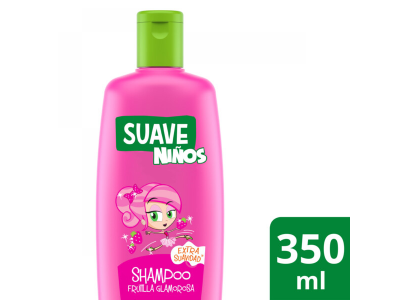 SHAMPOO SUAVE KIDS FRUTILLA GLAMOROSA 350 ML