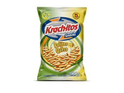 PALITOS KRACHITOS SABOR QUESO 500 GR