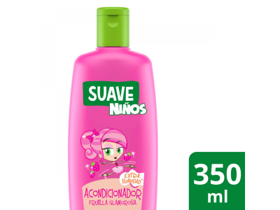 ACONDICIONADOR SUAVE KIDS FRUTILLA GLAMOROSA 350 ML