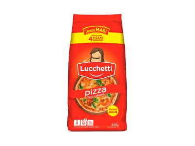 PREMEZCLA LUCCHETTI PIZZA 850 GR