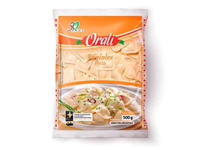 RAVIOLES ORALI POLLO 1 KG