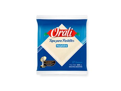 TAPA DE PASTELES ORALI PASTELITO 200 GR